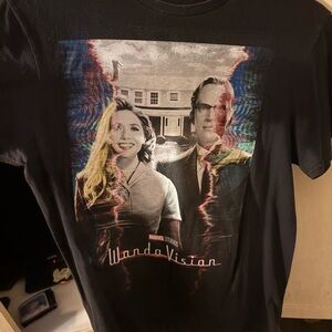 Wandavision Graphic Print T-shirt Marvel Avengers Colorful Disney Size M